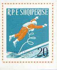 Albania 1965 Space Flight of Voskhod 2 imperf m/sheet unmounted mint, as SG MS 906, Mi BL30