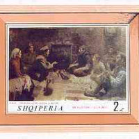 Albania 1969 Albanian Paintings imperf m/sheet unmounted mint, SG MS 1307, Mi BL35