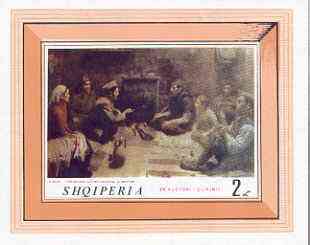 Albania 1969 Albanian Paintings imperf m/sheet unmounted mint, SG MS 1307, Mi BL35