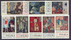 Poland 1970 Stamp Day - Contemporary Polish Paintings perf set of 8 unmounted mint, SG 2013-20