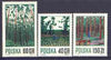 Poland 1971 Forestry Management perf set of 3 unmounted mint, SG 2047-49