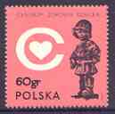 Poland 1972 Children's Health Centre 60g unmounted mint, SG 2188