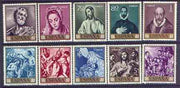 Spain 1961 Stamp Day & El Greco Commemoration set of 10 unmounted mint, SG 1391-1400
