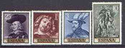 Spain 1962 Rubens Paintings perf set of 4 unmounted mint, SG 1495-98