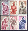 Spain 1962 400th Death Anniversary of Alonso Berruguete (sculptor) perf set of 6 unmounted mint, SG 1499-1504