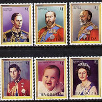 Barbuda 1984 Royal Family set of 6 unmounted mint, SG 710-15