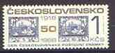 Czechoslovakia 1968 Stamp Day & 50th Anniversary of Stamps unmounted mint, SG 1801