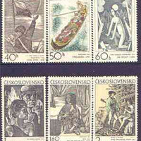 Czechoslovakia 1971 Graphic Art (1st issue) perf set of 6 unmounted mint, SG 1930-35