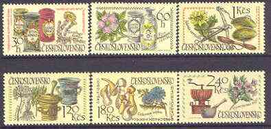 Czechoslovakia 1971 Pharmaceutical Congress perf set of 6 unmounted mint, SG 1979-84