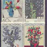 Czechoslovakia 1974 Graphic Art (4th issue) perf set of 4 unmounted mint, SG 2147-50