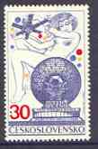 Czechoslovakia 1974 Telecommunications Earth Station unmounted mint, SG 2162