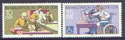 Germany - East 1979 Rehabilitation perf set of 2 unmounted mint, SG E2141-42