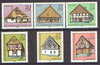 Germany - East 1981 Half-Timbered Buildings perf set of 6 unmounted mint, SG E2336-41