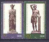 Germany - East 1983 Sculptures in Berlin State Museum perf set of 2 unmounted mint, SG E2507-08