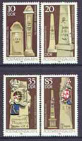 Germany - East 1984 Postal Milestones perf set of 4 unmounted mint, SG E2565-68