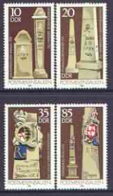 Germany - East 1984 Postal Milestones perf set of 4 unmounted mint, SG E2565-68