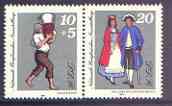 Germany - East 1984 National Stamp Exhibition perf set of 2 unmounted mint, SG E2593-94