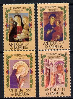 Antigua 1985 Christmas Paintings set of 4 unmounted mint, SG 985-8