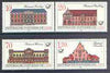 Germany - East 1987 Post Office Buildings perf set of 4 unmounted mint, SG E2776-79