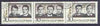 Russia 1969 Triple Space Flights se-tenant strip of 3 fine used, SG 3744a