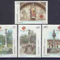 Spain 1999 St James's Holy Year perf set of 4 unmounted mint, SG 3552-55