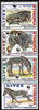 Ethiopia 2001 WWF - Grevy's Zebra perf set of 4 values unmouted mint SG 1816-19