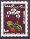 Monaco 1978 Monte Carlo Flora 1f (Princess Grace Orchid) unmounted mint, SG 1408
