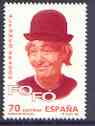 Spain 1998 75th Birth Anniversary of FoFo the Clown unmounted mint, SG 3481
