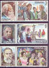 Spain 1982 Masters of Operetta (1st issue) perf set of 6 (3 se-tenant pairs) unmounted mint, SG 2674-79