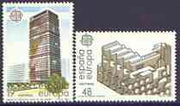 Spain 1987 Europa - Architecture perf set of 2 unmounted mint, SG 2919-20