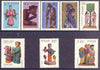 Poland 1969 Polish Folk Sculpture perf set of 8 unmounted mint, SG 1951-58
