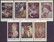 Poland 1970 Tapestries in Wawel Castle perf set of 7 unmounted mint, SG 2022-28