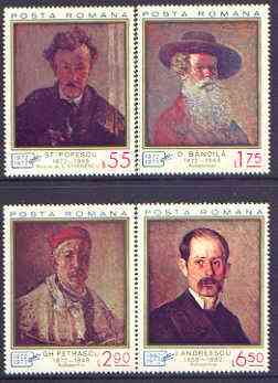 Rumania 1972 Portraits perf set of 4 unmounted mint, SG 3922-25