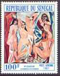 Senegal 1967 Les Demoiselles d"Avignon by Picasso unmounted mint, SG 357