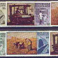 Togo 1968 Paintings of Local Industries perf set of 6 unmounted mint SG 577-82