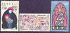 Uruguay 1975 Christmas perf set of 3 unmounted mint, SG 1624-26