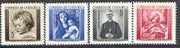 Costa Rica 1962 Christmas - Obligatory Tax perf set of 4 unmounted mint, SG 644-47*