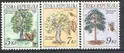 Czech Republic 1993 Trees perf set of 3 unmounted mint, SG 30-32