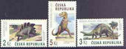 Czech Republic 1994 Prehistoric Animals perf set of 3 unmounted mint, SG 48-50