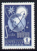 Russia 1976 Satellites Orbiting Globe 1r blue unmounted mint, SG 4682, Mi 4505*