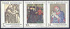 Czech Republic 1994 Art - 2nd issue perf set of 3 unmounted mint, SG 62-64