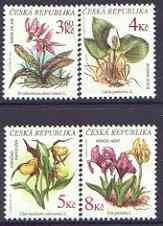 Czech Republic 1975 Endangered Plants perf set of 4 unmounted mint, SG 150-53