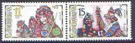 Czech Republic 1998 Europa - National Festivals perf set of 2 unmounted mint, SG 192-93