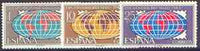 Spain 1963 World Stamp Day perf set of 3 unmounted mint, SG 1570-72