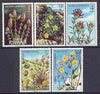 Spain 1974 Spanish Flora (3rd issue) perf set of 5 unmounted mint, SG 2278-82