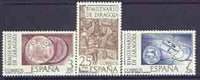 Spain 1976 Zaragoza Anniversary perf set of 3 unmounted mint, SG 2364-66