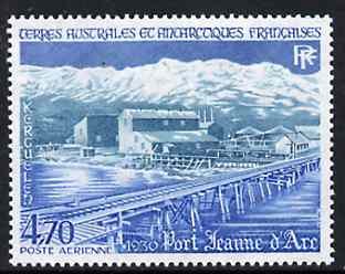 French Southern & Antarctic Territories 1984 Port Jeanne d'Arc 4f70 unmounted mint, SG 193