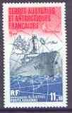 French Southern & Antarctic Territories 1984 Patrol Boat Albatros 11f30 unmounted mint, SG 194