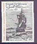 French Southern & Antarctic Territories 1985 Frigate La Novara at St Paul 12f80 unmounted mint, SG 204