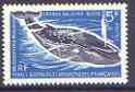 French Southern & Antarctic Territories 1962-72 Blue Whale 5f unmounted mint, from def set, SG 26